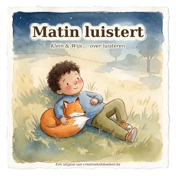 Cover van het ebook Matin luistert — Klein & Wijs deel 7