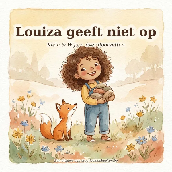 Cover van het ebook Louiza geeft niet op — Klein & Wijs deel 8