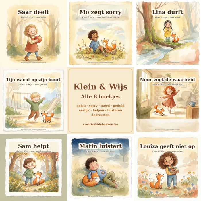 Klein & Wijs — het complete pakket met alle 8 ebooks